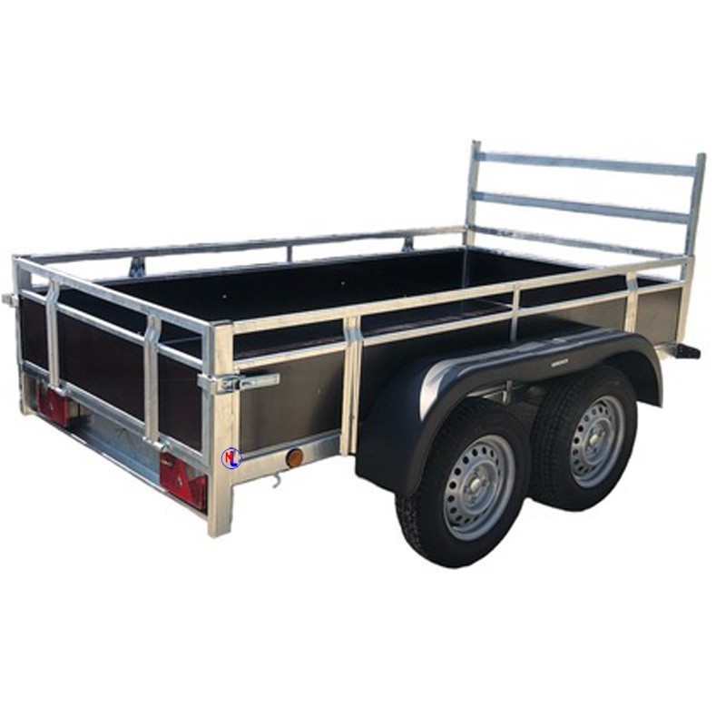 Remolque de madera con doble eje - Imagen 2