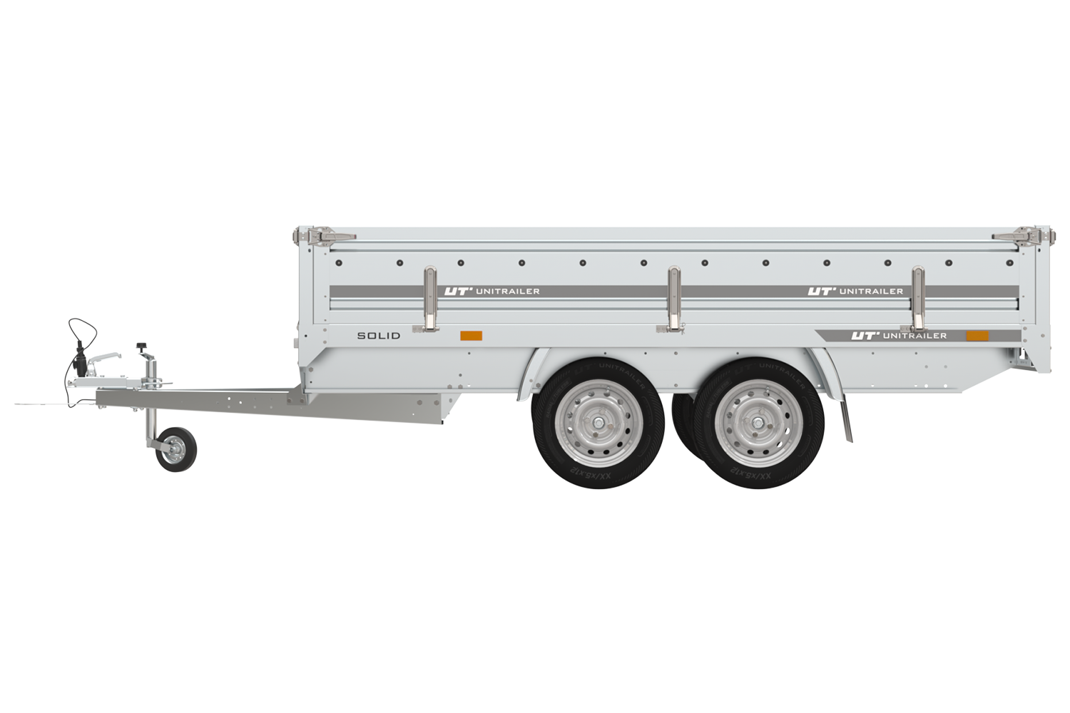 Remolque de 2 ejes 304×153 UNITRAILER SOLID 300/2 - Imagen 3