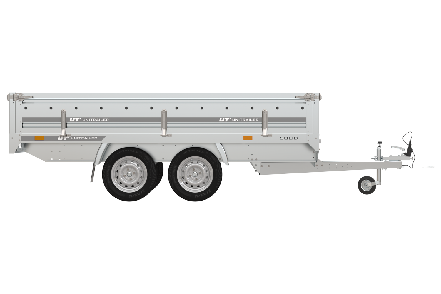 Remolque de 2 ejes 304×153 UNITRAILER SOLID 300/2 - Imagen 4