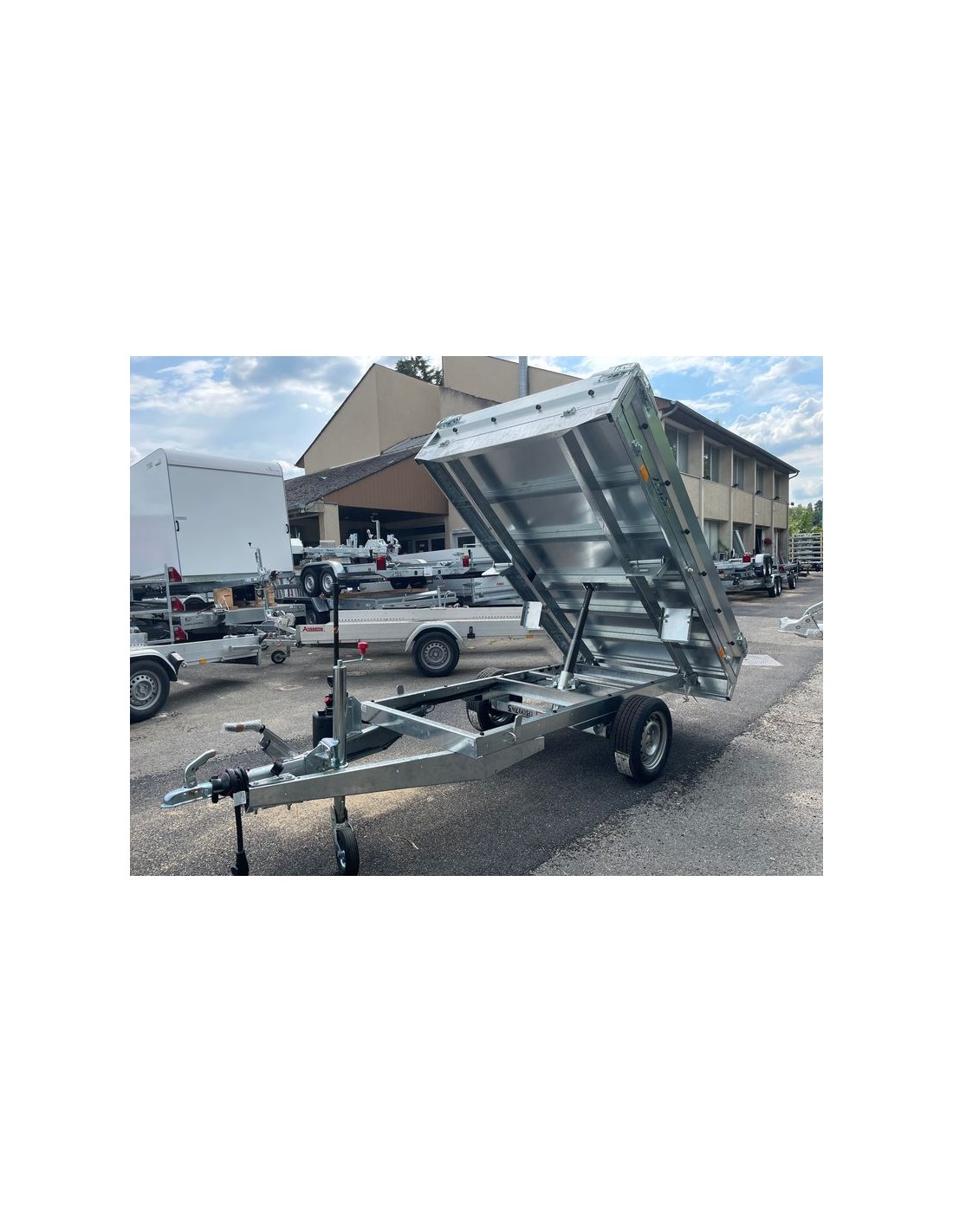 Remolque Benne 1300 kg 256 x 148 LIDER 42575 PTC 750/1350 kg - Imagen 5